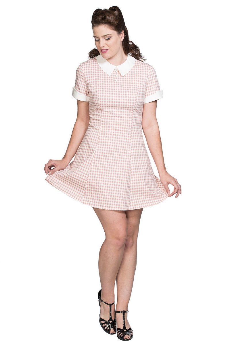 DINER DAYS CHECK DRESS