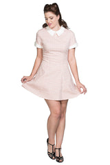 DINER DAYS CHECK DRESS