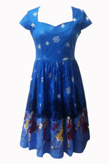ROMANCE LIVES SWEATHEART NECKLINE DRESS