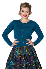 POINTELLE KNIT CARDIGAN