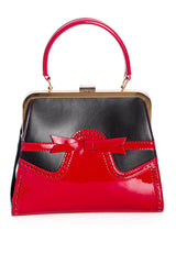 MY SHARONA HANDBAG-Burgundy