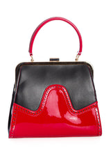 MY SHARONA HANDBAG-Burgundy