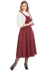 LIFES A PEACH PINAFORE DRESS