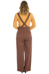 Banned retro 1940s Her favourite trouser High waisted with pockets and detachable suspenders