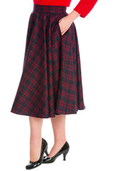 ADORE HER CHECK SKIRT