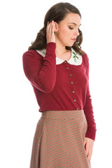 HAPPY HOLLY CARDIGAN