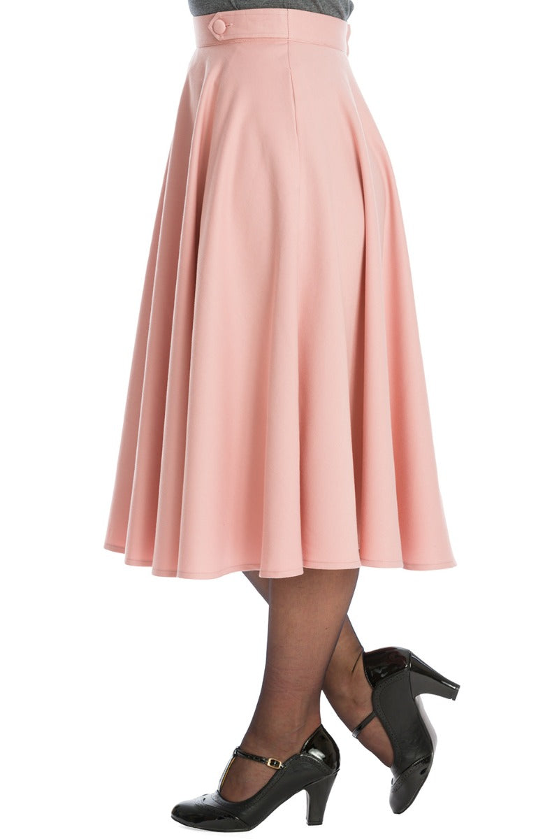 Banned Retro 1950's Di Di Swing Skirt With Pockets
