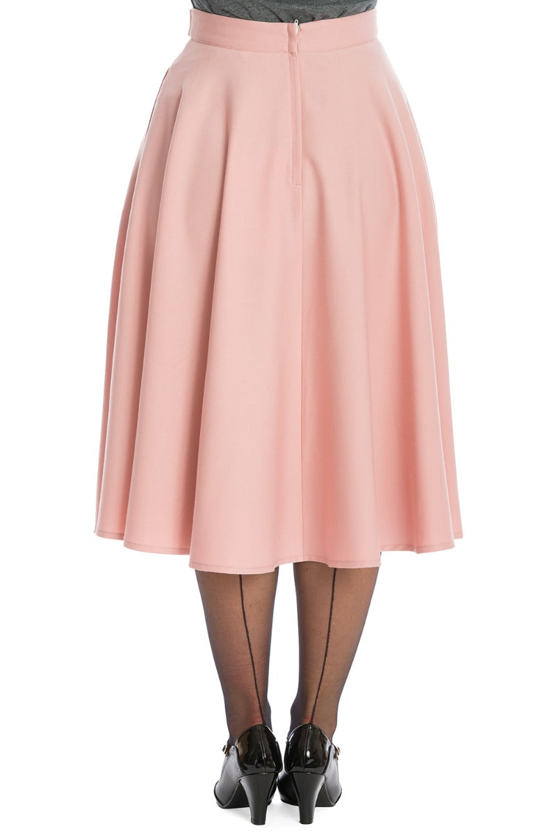 Banned Retro 1950's Di Di Swing Skirt With Pockets