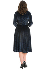 HALLOWEEN POISE FIT & FLARE DRESS