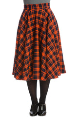 MISS SPOOK CIRCULAR SWING SKIRT