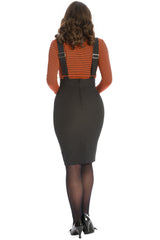 PUMPKIN SPICE & ALL THINGS NICE PUMPKIN PENCIL SKIRT
