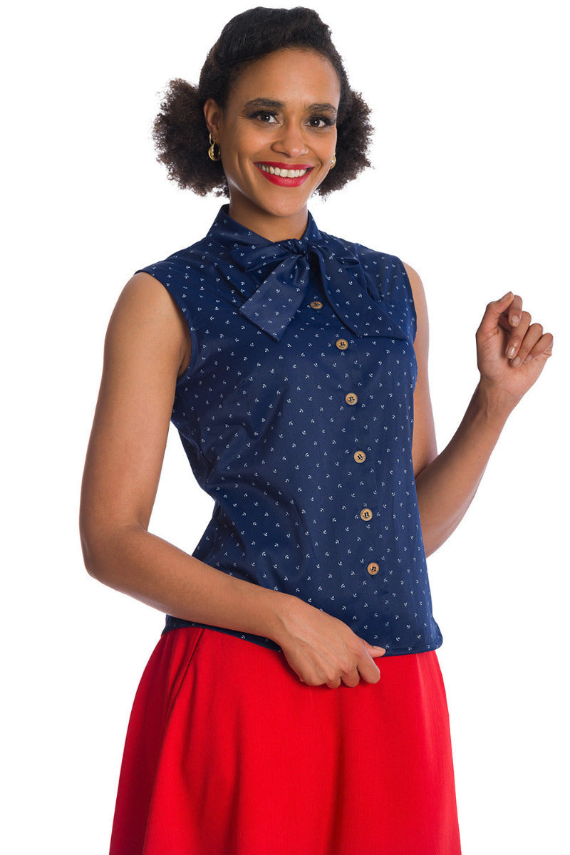 SEA SCAPE BLOUSE