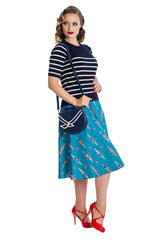 Banned Retro Adventures Ahead Striped Jumper