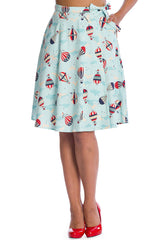 VINTAGE GLOBE WRAP SKIRT