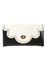 SCALLOPED WALLET