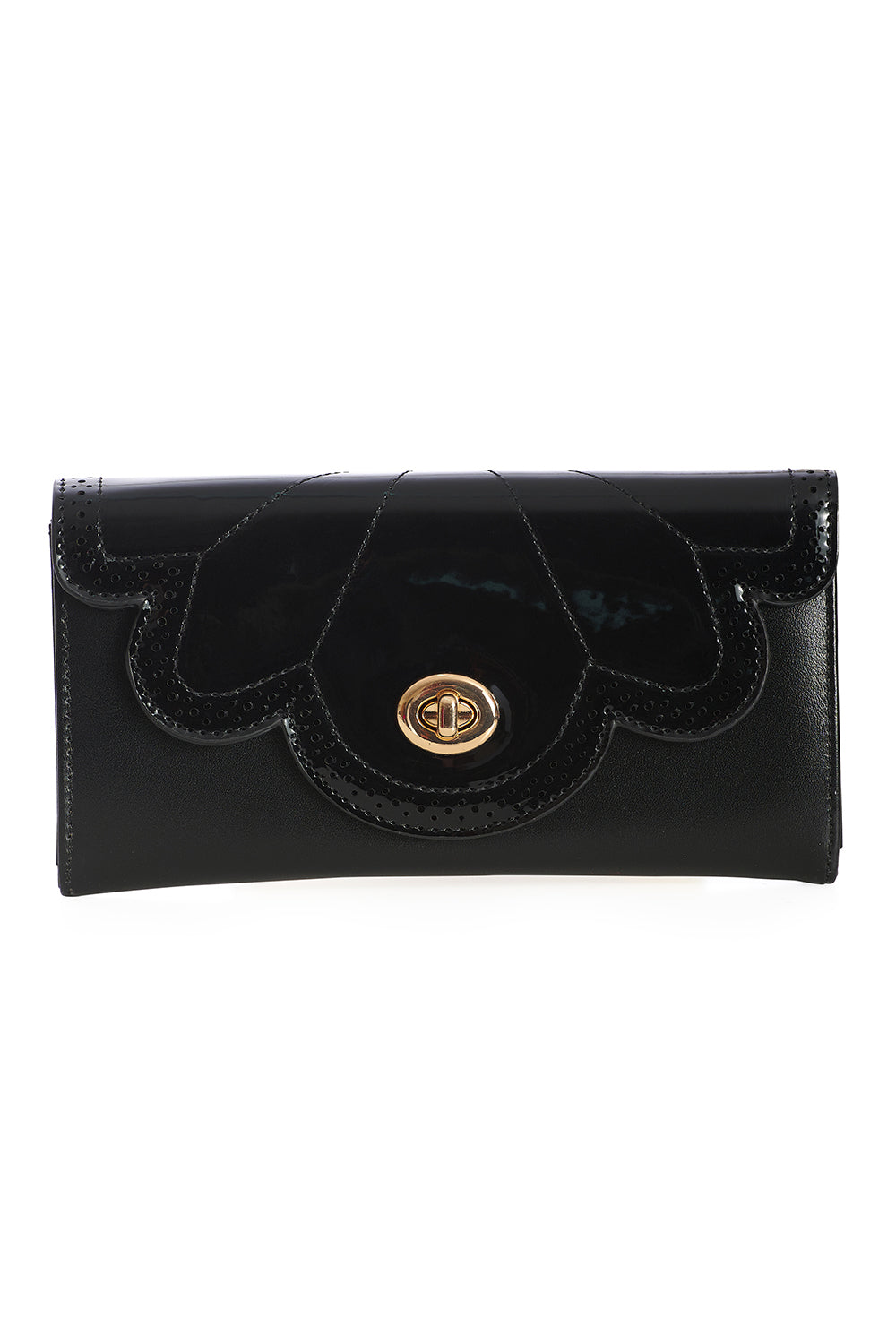 SCALLOPED WALLET