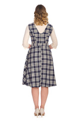 CHECK HEAVEN SWING DRESS