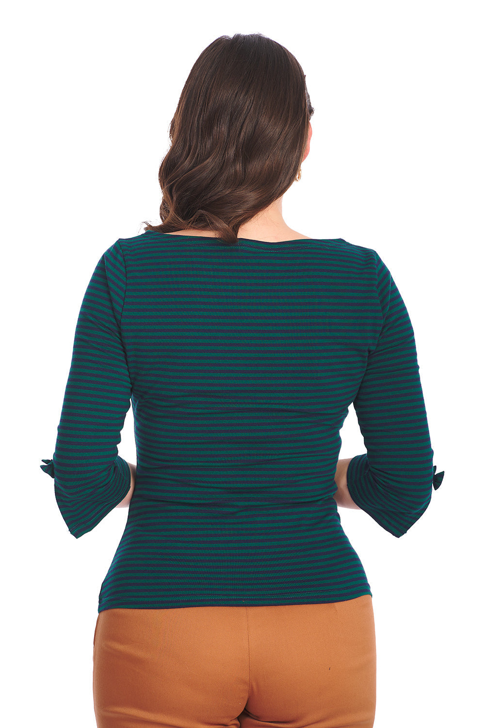MERRY XMAS STRIPE TOP