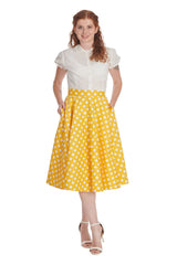 LEMON SPOT SKIRT