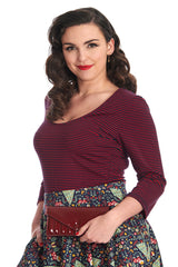MAGGIE MAY WALLET-Burgundy-One Size-EU