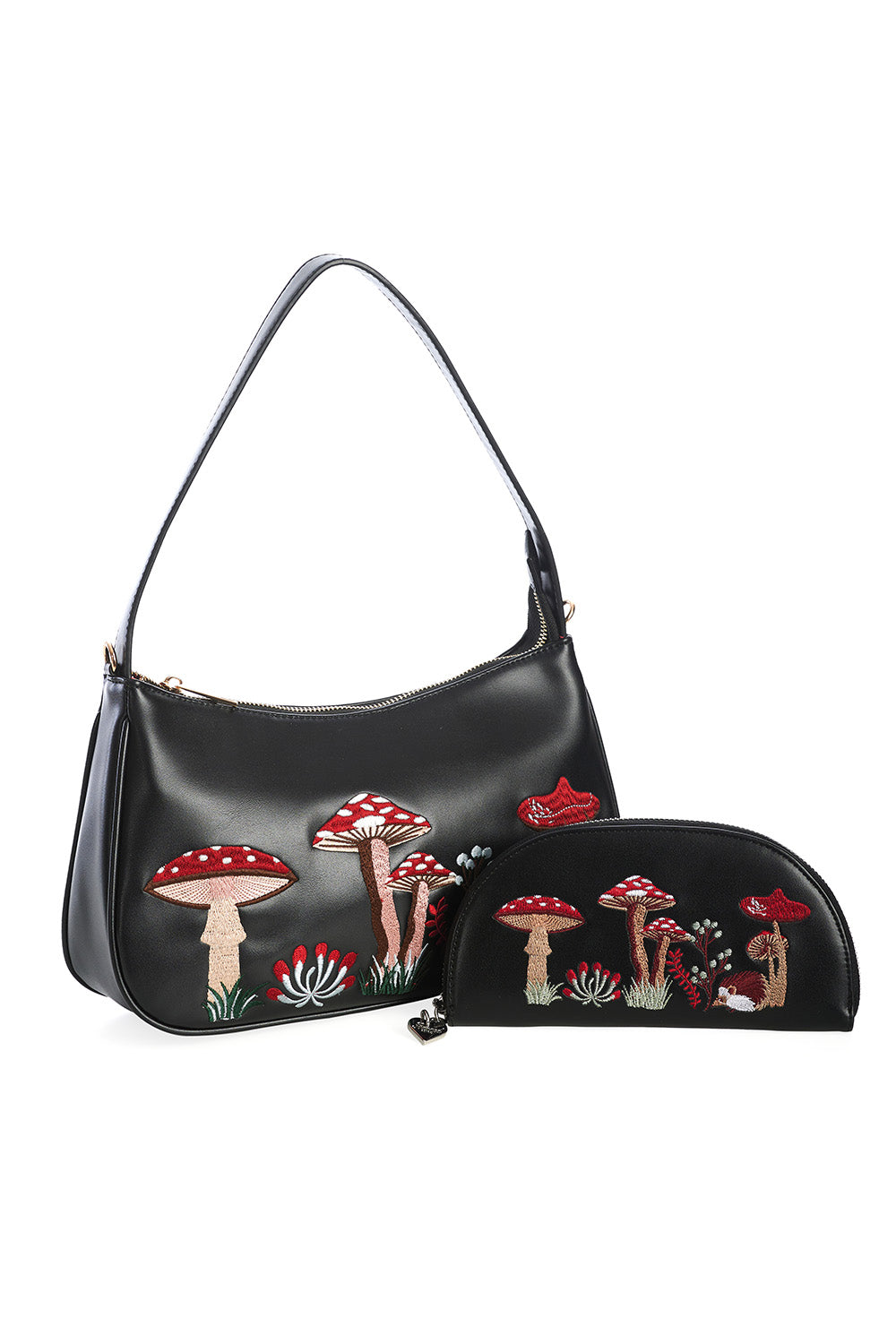 WOODLAND HIPPIE VIBES PURSE-Black-One Size-EU