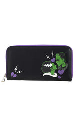 DEATH WON'T  PART US WALLET-Black-One Size-EU