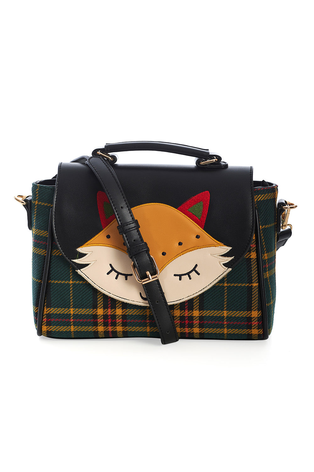 SCANDI FOX HANDBAG-Black-One Size-EU