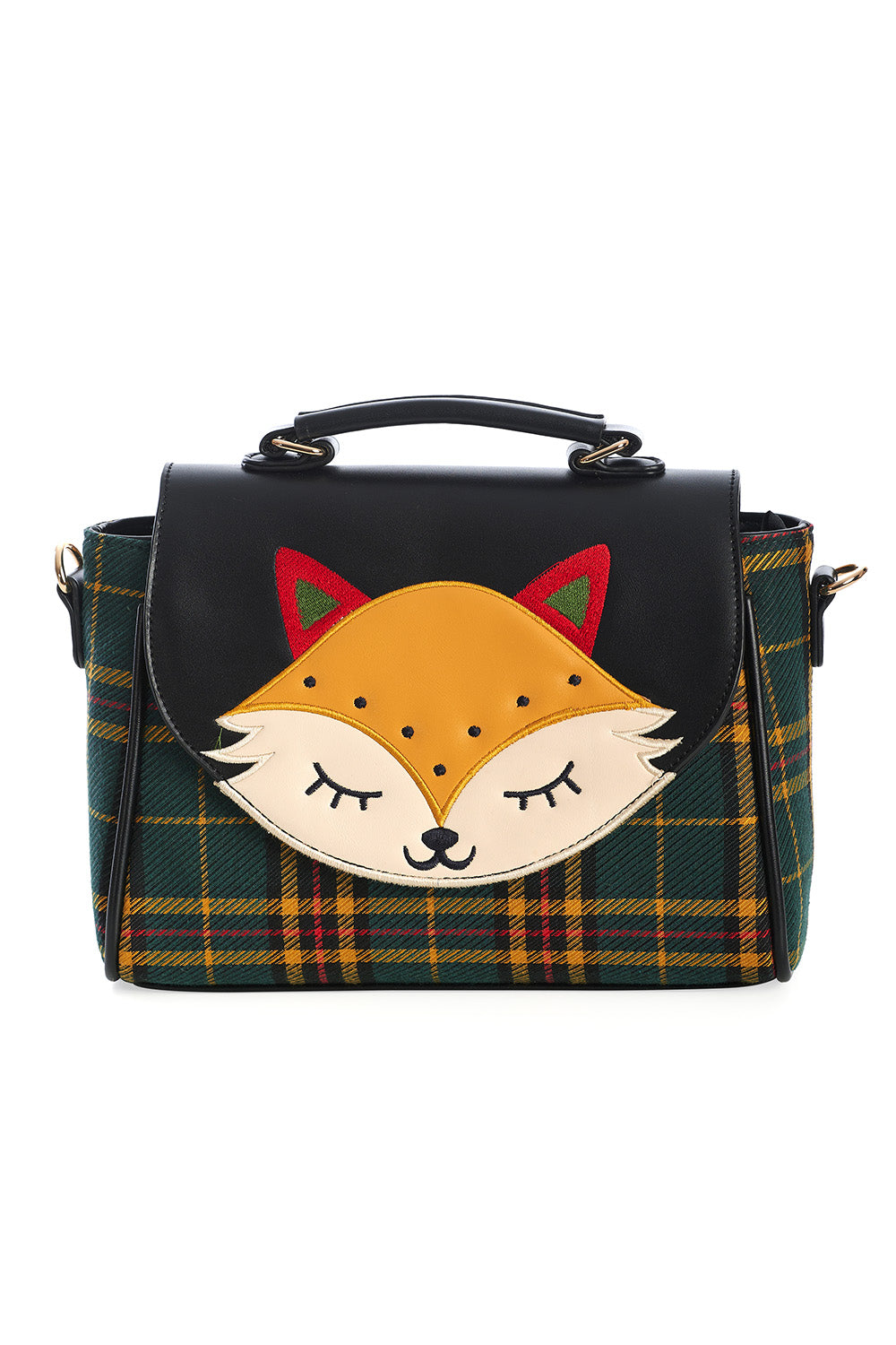 SCANDI FOX HANDBAG-Black-One Size-EU