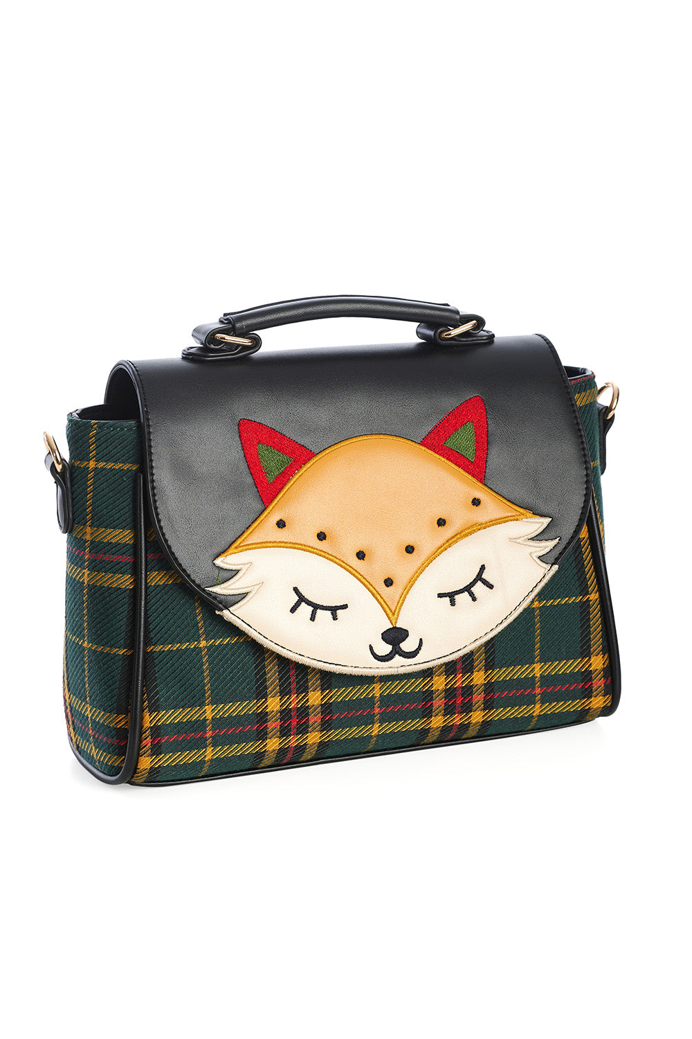 SCANDI FOX HANDBAG-Black-One Size-EU