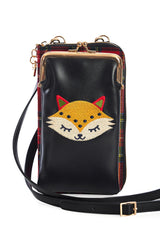 SCANDI FOX CROSSBODY BAG-Black-One Size-EU