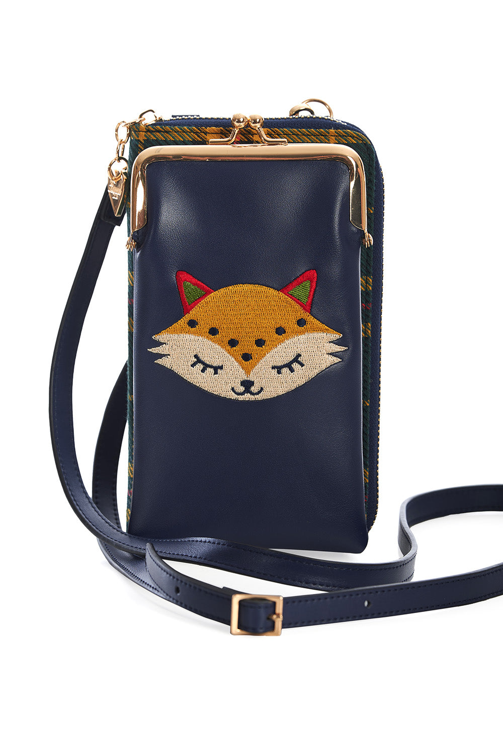 SCANDI FOX CROSSBODY BAG-Navy-One Size-EU