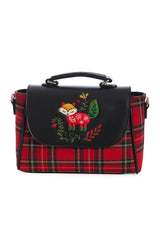 SCANDI CHRISTMAS FOX HANDBAG-Black-One Size-EU