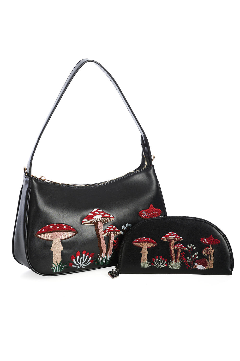 WOODLAND HIPPIE VIBES HANDBAG-Black-One Size-EU