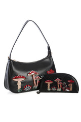WOODLAND HIPPIE VIBES HANDBAG-Black-One Size-EU