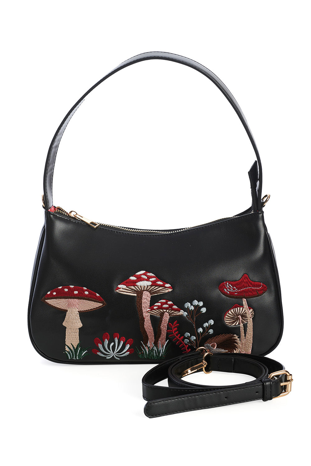 WOODLAND HIPPIE VIBES HANDBAG-Black-One Size-EU