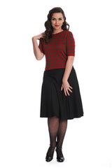 CAROL CLASSIC PANEL DETAIL SKIRT