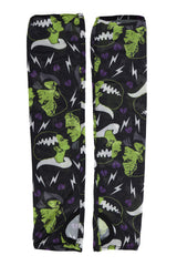 DEATH WON'T PART US MESH HANDWARMERS-Black-One Size-EU
