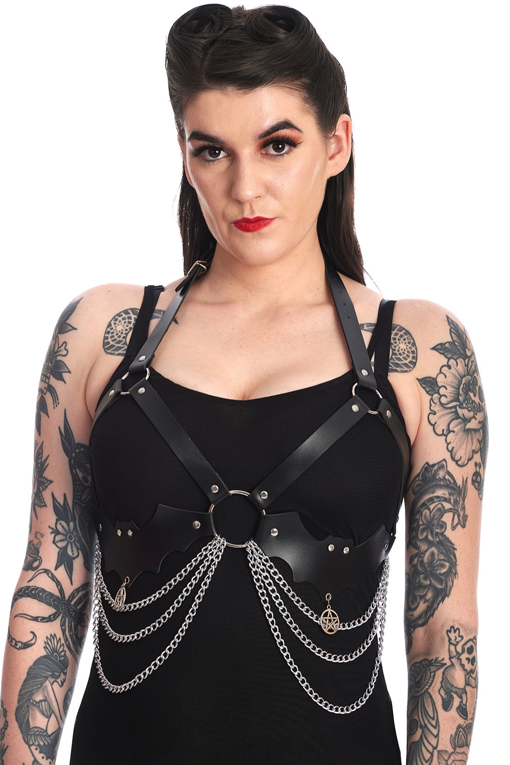 DEVIKA CHAIN HARNESS -Black-One Size-EU