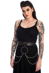 APOLLYON CHAIN BELT-Black-One Size-EU