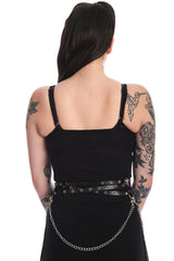 APOLLYON CHAIN BELT-Black-One Size-EU