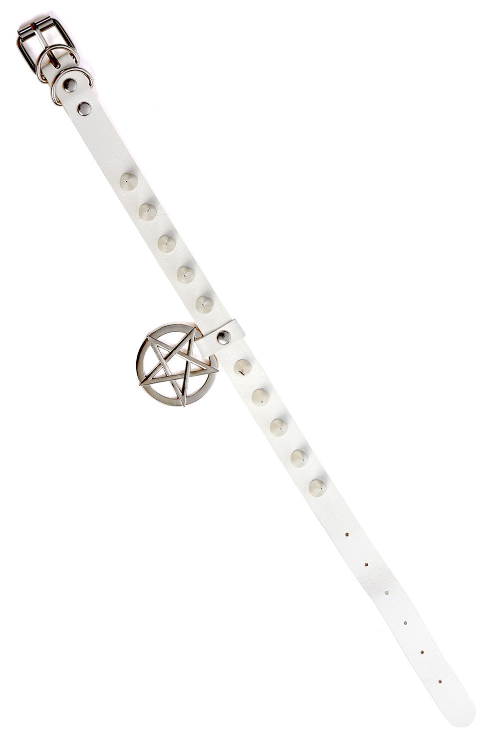 AYNAT PENTAGRAM CHOCKER-White-One Size-EU