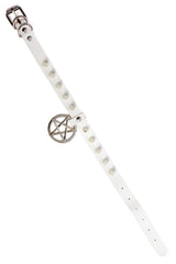 AYNAT PENTAGRAM CHOCKER-White-One Size-EU