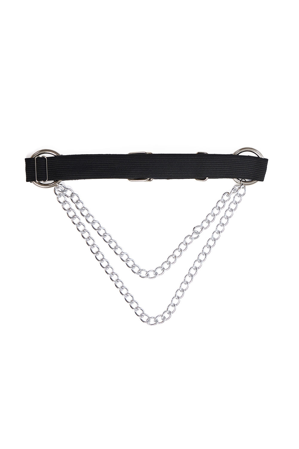 LILIN CHAIN LEG GARTER-Black-One Size-EU