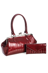 MAGGIE MAY HANDBAG-Burgundy-One Size-EU