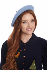 VINTAGE CLAIRE HAT-Baby Blue-One Size-EU