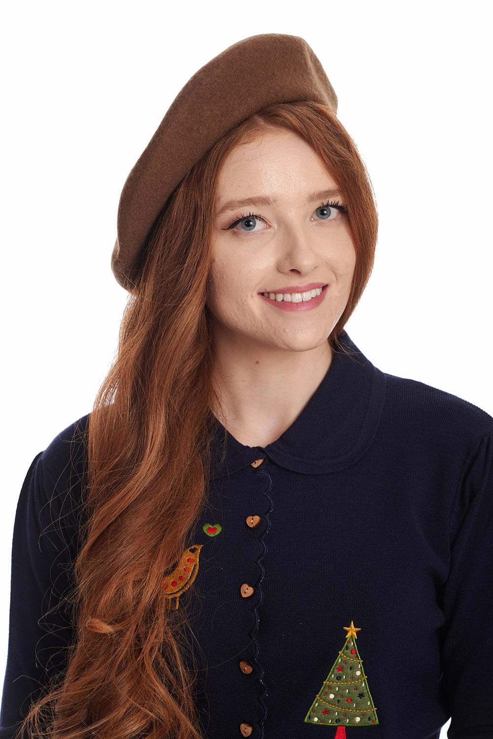 VINTAGE CLAIRE HAT-Coffee-One Size-EU