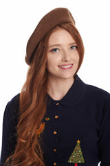VINTAGE CLAIRE HAT-Coffee-One Size-EU