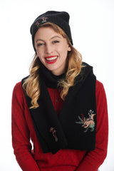 MAGIC WOODLAND SCARF-Black-One Size-EU