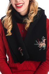 MAGIC WOODLAND SCARF-Black-One Size-EU