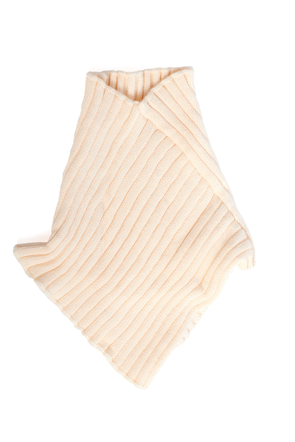 LOLA KNITTED NECK WARMER-White-One Size-EU